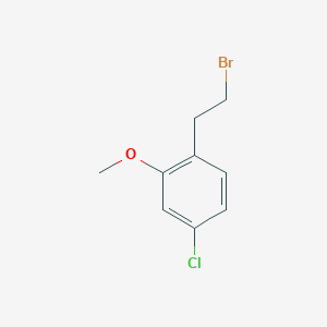 1-(2-Bromoethyl)-4-chloro-2-methoxybenzene