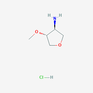 trans-4-Methoxytetrahydrofuran-3-amine hydrochloride