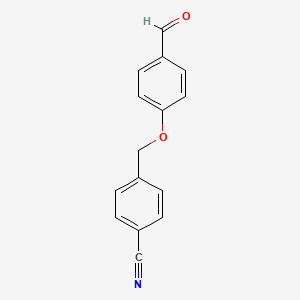 4-[(4-Formylphenoxy)methyl]benzonitrile