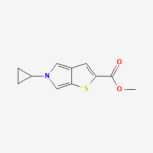 methyl 5-cyclopropyl-5H-thieno[2,3-c]pyrrole-2-carboxylate