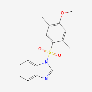 1-(4-methoxy-2,5-dimethylbenzenesulfonyl)-1H-1,3-benzodiazole