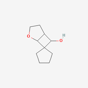 molecular formula C10H16O2 B2712346 4-氧代螺[双环[3.2.0]庚烷-6,1'-环戊烷]-7-醇 CAS No. 1423032-49-8