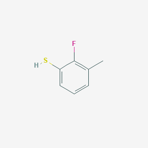 molecular formula C7H7FS B2712386 2-Fluoro-3-methylbenzenethiol CAS No. 1243283-09-1; 1823052-76-1