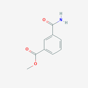 molecular formula C9H9NO3 B027124 3-氨基甲酰基苯甲酸甲酯 CAS No. 106748-24-7