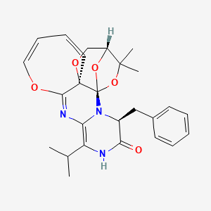 molecular formula C26H29N3O5 B2712414 Varioxepine A 