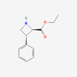 Ethyl (2R,3R)-3-phenylazetidine-2-carboxylate