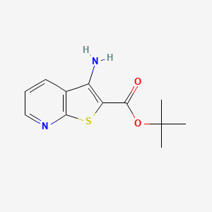 Tert-butyl 3-aminothieno[2,3-b]pyridine-2-carboxylate