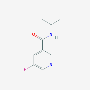 5-fluoro-N-(propan-2-yl)pyridine-3-carboxamide