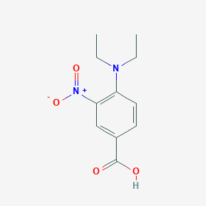 molecular formula C11H14N2O4 B2712509 4-(二乙基氨基)-3-硝基苯甲酸 CAS No. 413583-48-9