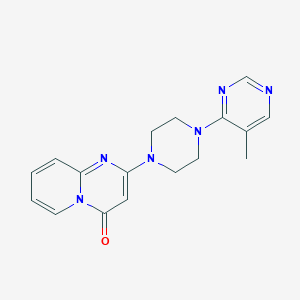 2-[4-(5-Methylpyrimidin-4-yl)piperazin-1-yl]pyrido[1,2-a]pyrimidin-4-one