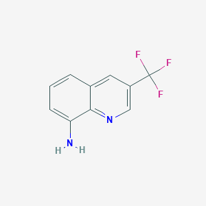 molecular formula C10H7F3N2 B2712554 3-(Trifluoromethyl)quinolin-8-amine CAS No. 1807542-87-5