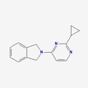 2-(2-Cyclopropylpyrimidin-4-yl)isoindoline