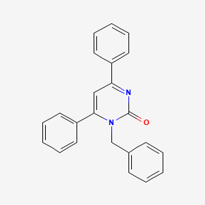 1-Benzyl-4,6-diphenylpyrimidin-2-one