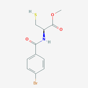 molecular formula C11H12BrNO3S B2712869 Cysteine thiol probe CAS No. 1947408-74-3