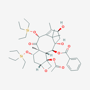 B027129 7,10-Bis[O-(triethylsilyl)]-10-deacetyl Baccatin III CAS No. 149107-84-6