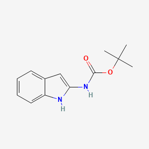 molecular formula C13H16N2O2 B2712904 叔丁基1H-吲哚-2-基甲酸酯 CAS No. 167954-49-6