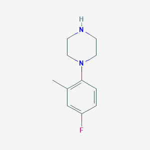 1-(4-Fluoro-2-methylphenyl)piperazine