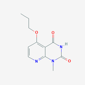 molecular formula C11H13N3O3 B2713046 1-methyl-5-propoxypyrido[2,3-d]pyrimidine-2,4(1H,3H)-dione CAS No. 1105195-68-3