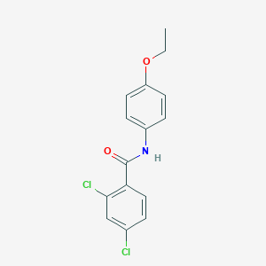molecular formula C15H13Cl2NO2 B271313 2,4-dichloro-N-(4-ethoxyphenyl)benzamide 