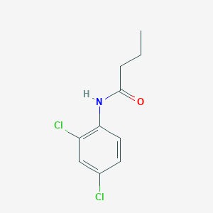 molecular formula C10H11Cl2NO B271322 N-(2,4-dichlorophenyl)butanamide 