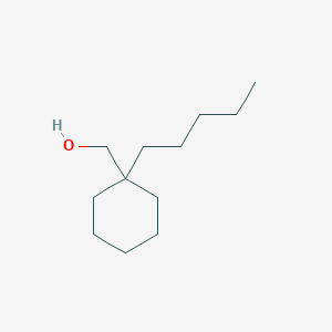 molecular formula C12H24O B2713267 (1-Pentylcyclohexyl)methanol CAS No. 1318951-91-5