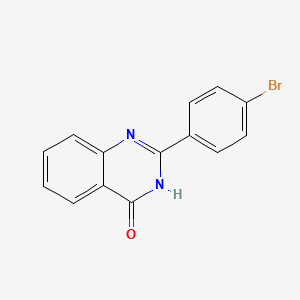molecular formula C14H9BrN2O B2713271 2-(4-Bromophenyl)-3,4-Dihydroquinazolin-4-One CAS No. 83800-88-8