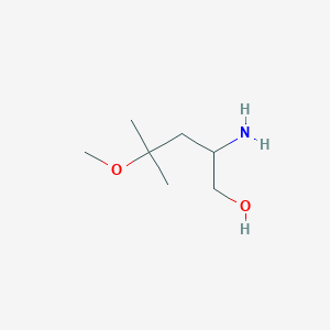 2-Amino-4-methoxy-4-methylpentan-1-ol