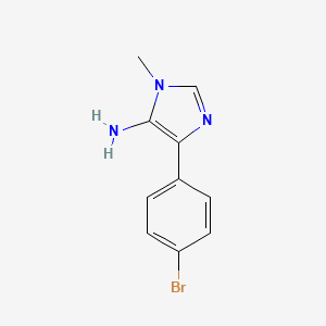 4-(4-bromophenyl)-1-methyl-1H-imidazol-5-amine