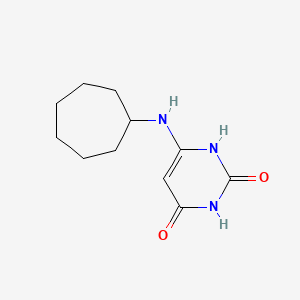 6-(cycloheptylamino)-1H-pyrimidine-2,4-dione