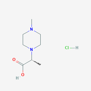 (R)-2-(4-methylpiperazin-1-yl)propanoic acid hydrochloride