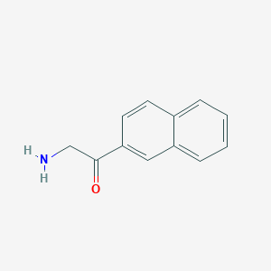 molecular formula C12H11NO B271354 2-(Aminoacetyl)naphthalene 