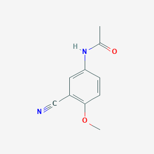 N-(3-cyano-4-methoxyphenyl)acetamide