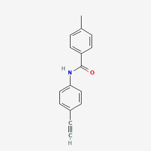 molecular formula C16H13NO B2713753 N-(4-ethynylphenyl)-4-methylbenzamide CAS No. 439095-39-3