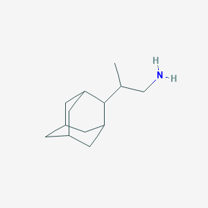 molecular formula C13H23N B2713784 2-(Adamant-2-yl)propan-1-amine CAS No. 1459782-47-8