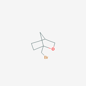 molecular formula C7H11BrO B2713862 1-(Bromomethyl)-2-oxabicyclo[2.2.1]heptane CAS No. 2416243-55-3