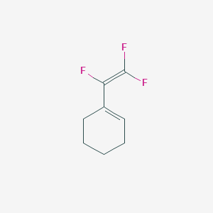 molecular formula C8H9F3 B2713915 1-(Trifluorovinyl)cyclohex-1-ene CAS No. 243863-42-5