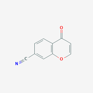 4-oxo-4H-chromene-7-carbonitrile