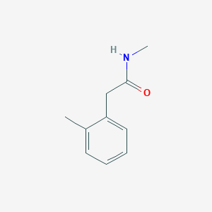 molecular formula C10H13NO B2713928 N-methyl-2-(2-methylphenyl)acetamide CAS No. 909373-25-7