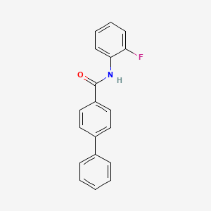 N-(2-fluorophenyl)-4-phenylbenzamide