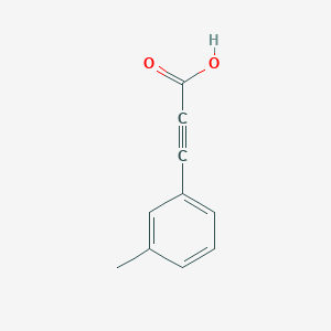 3-(3-Methylphenyl)prop-2-ynoic acid