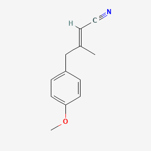 4-(4-Methoxyphenyl)-3-methylbut-2-enenitrile
