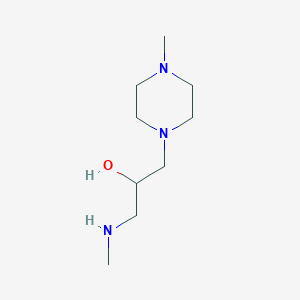 1-(Methylamino)-3-(4-methylpiperazin-1-yl)propan-2-ol