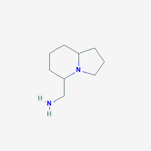 molecular formula C9H18N2 B2713978 (辛氢吲哚啉-5-基)甲胺 CAS No. 1936323-44-2