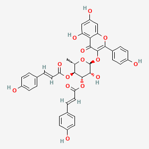 molecular formula C39H32O14 B2714012 3'',4''-Di-O-p-coumaroylafzelin CAS No. 166321-99-9