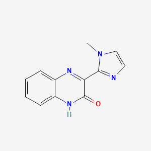 3-(1-methyl-1H-imidazol-2-yl)-1,2-dihydroquinoxalin-2-one