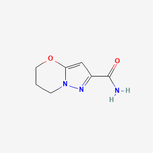6,7-dihydro-5H-pyrazolo[5,1-b][1,3]oxazine-2-carboxamide