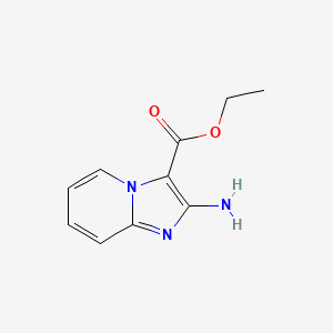 2-Amino-imidazo[1,2-a]pyridine-3-carboxylic acid ethyl ester
