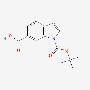 1-(tert-Butoxycarbonyl)-1H-indole-6-carboxylic acid