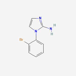 1-(2-Bromophenyl)-1H-imidazol-2-amine