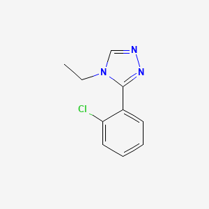 3-(2-chlorophenyl)-4-ethyl-4H-1,2,4-triazole